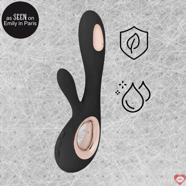 Lelo Soraya Wave G-Spot Clit Đen Cao Cấp