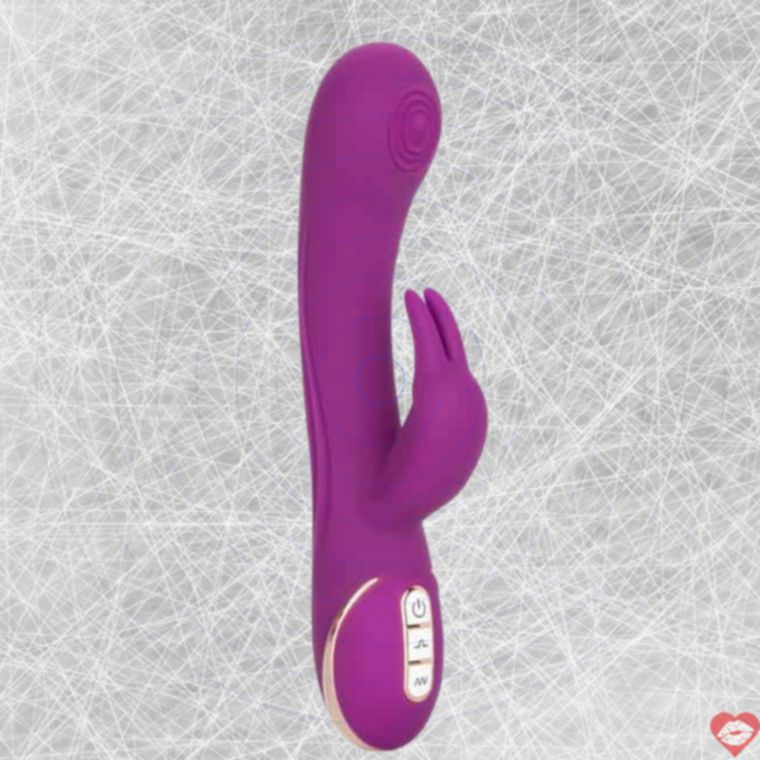 Vibrator Rabbit CalExotics Tím Đập Mạnh G