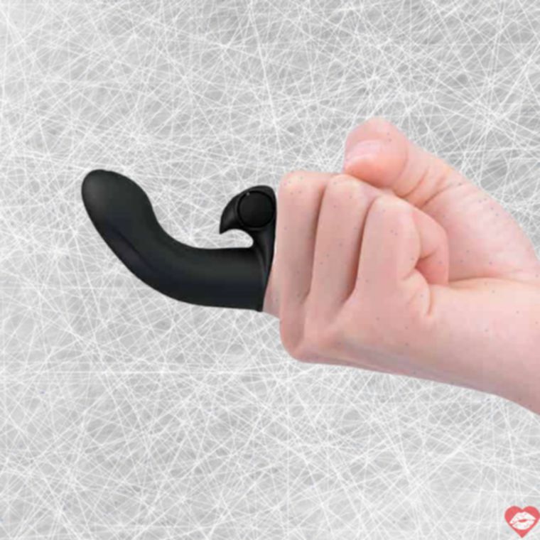 PrettyLove Adonis Finger Rung Đen Siêu Nhạy Cảm