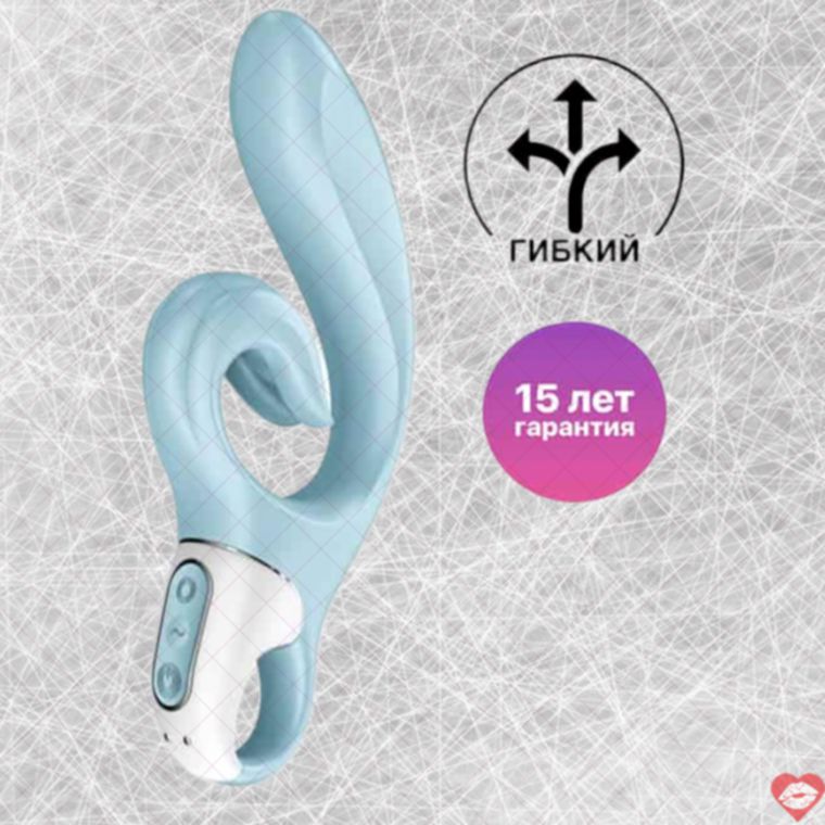 Satisfyer Love Me Rabbit Xanh 22cm Siêu Rung