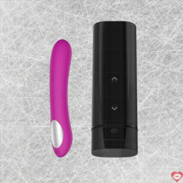 Bộ KIIROO Onyx Pearl 2 tím app sex từ xa cặp đôi cực khoái