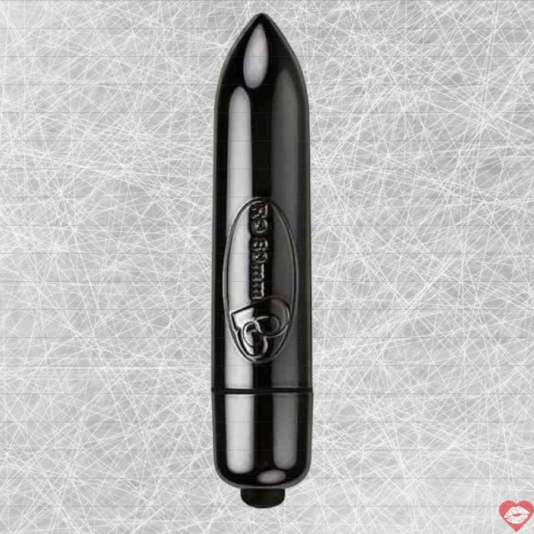 Vibropula Rocks-Off Gun Metal 8cm Đen Đức Chính Hãng