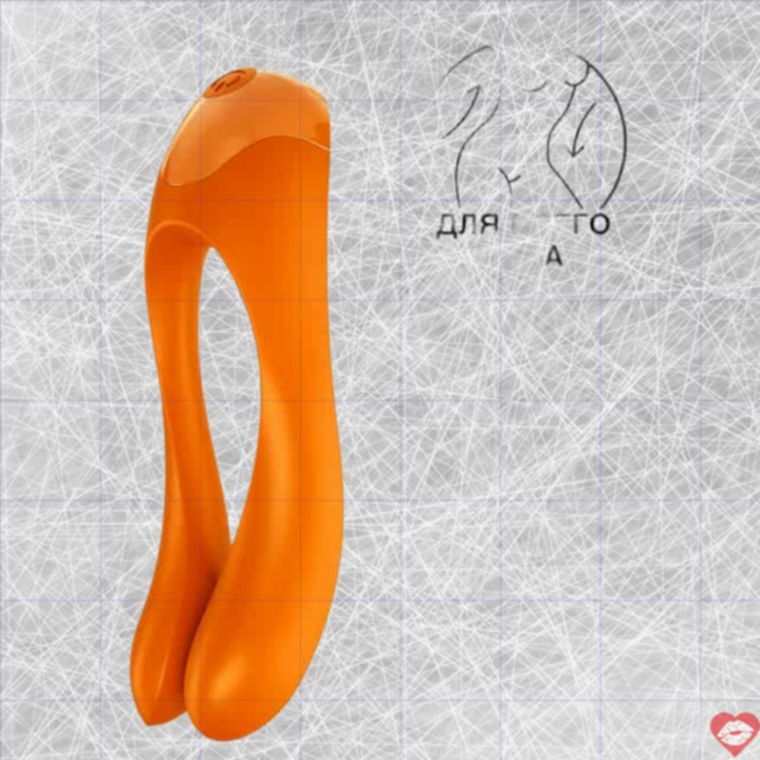 Mini vibrator Satisfyer Candy Cane cam ngón tay đa năng