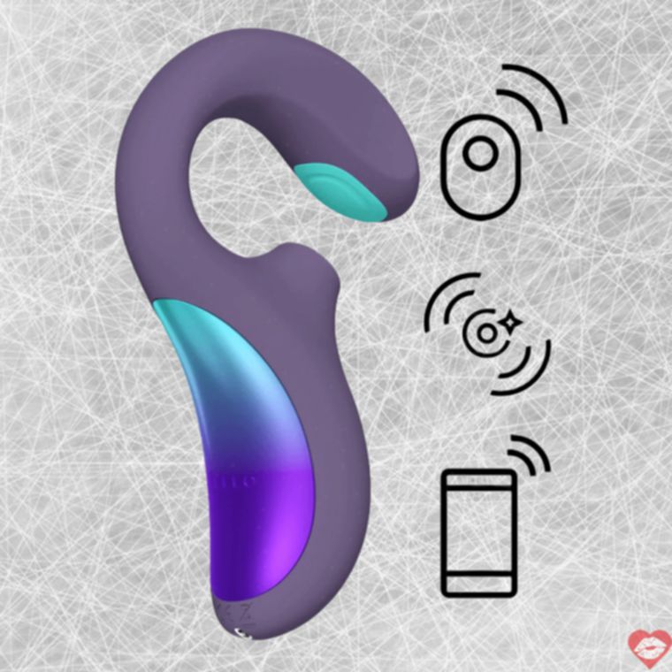 Lelo Enigma Wave Sonic Tím App G&A&Clit Siêu Đa Năng