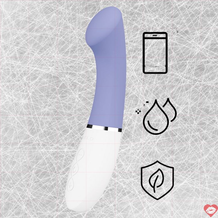 Lelo Gigi 3 G-spot Vibrator Xanh Lam App Điều Khiển