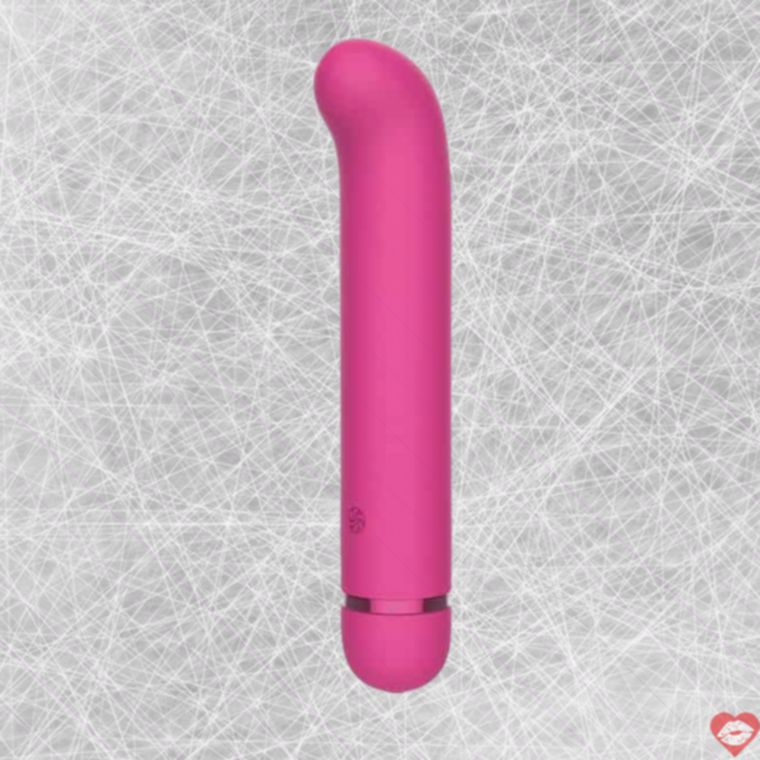 Viibrator Lola Fantasy Flamie hồng 17cm cong
