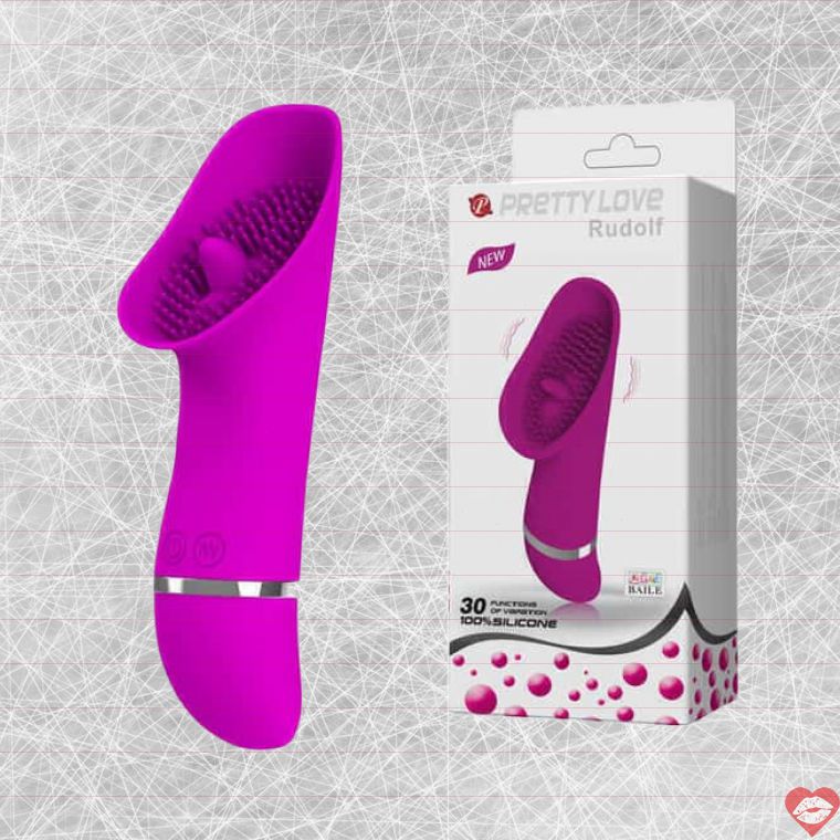 Pretty Love Rudolf Stimulator Fuchsia Rung Mạnh 15cm
