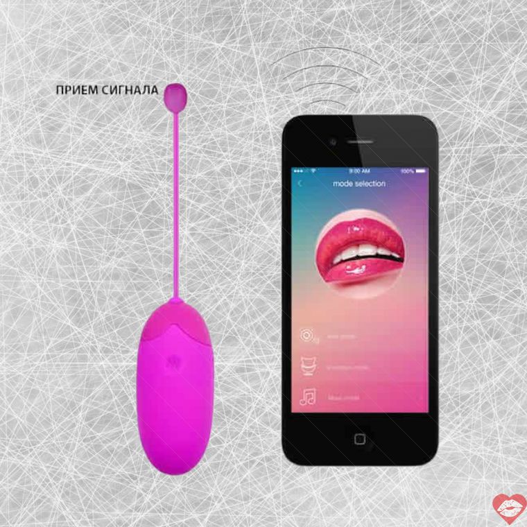 Pretty Love Abner trứng rung fuchsia app mạnh
