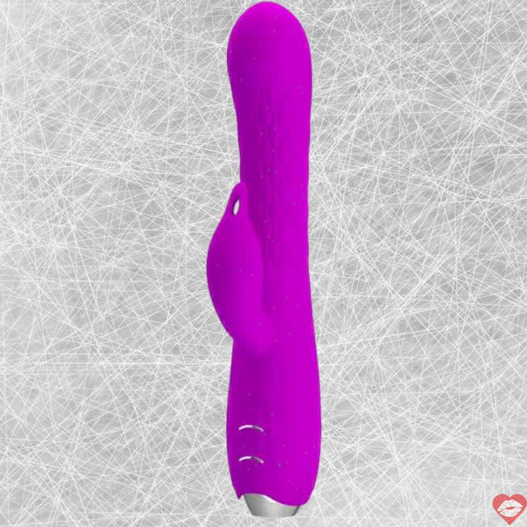 Vibrator thỏ xoay Pretty Love Molly màu fuchsia