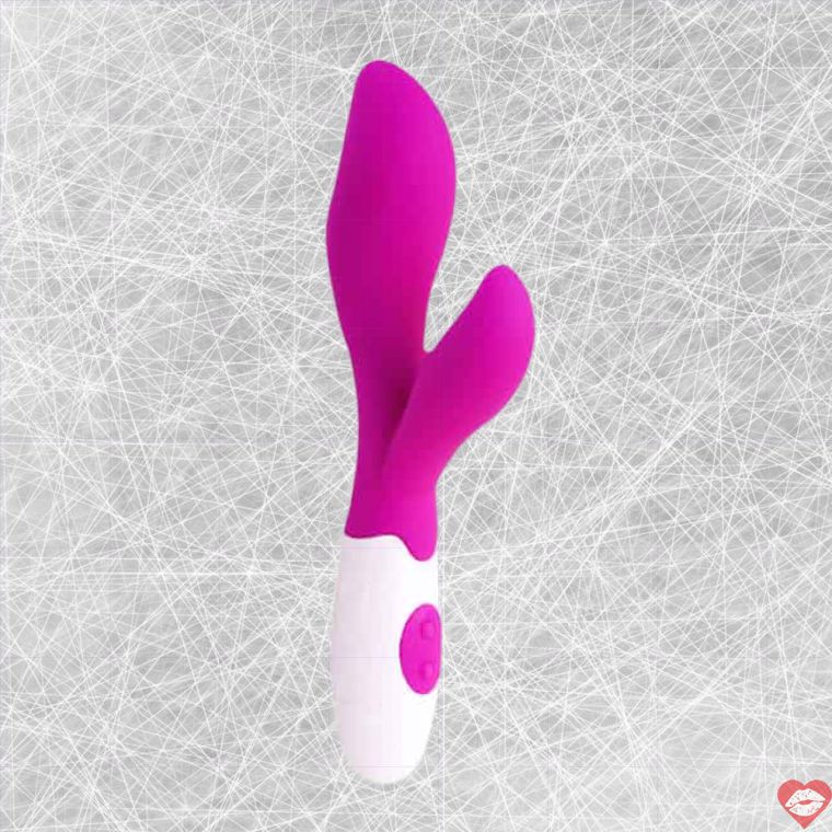 Baile Pretty Love Rabbit Vibro Hồng Mượt 20cm