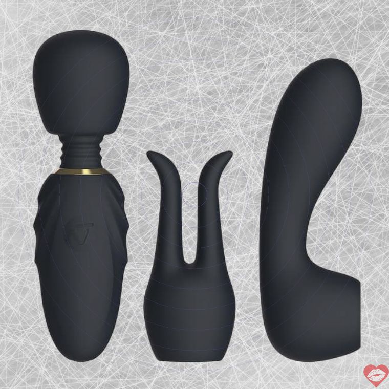 Nomi Tang Pocket Wand Đen Nhỏ Mạnh Mẽ
