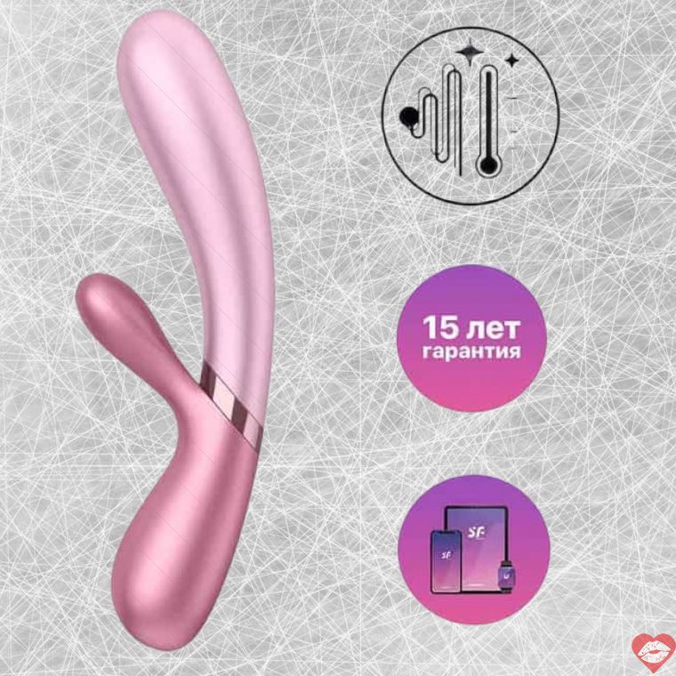 Satisfyer Hot Lover Thỏ Rung Nóng Hổi Siêu Thỏa