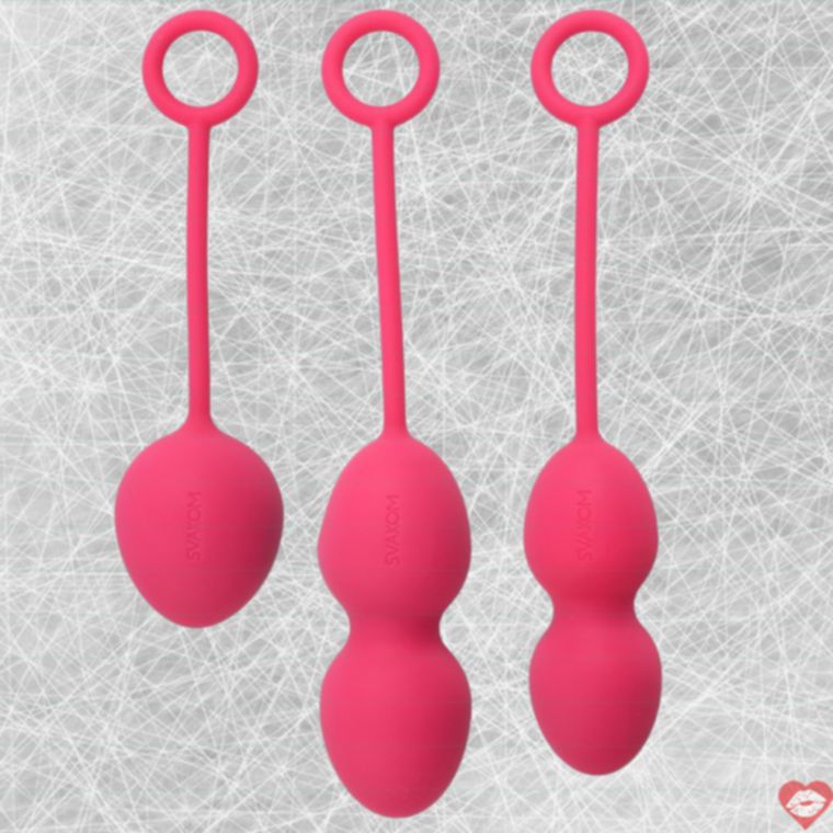 SVAKOM Nova Bóng Kegel Đỏ Siêu Siêu Thật Ràng