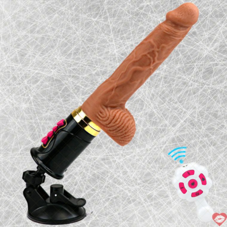 Dildo Tự Động Handsfree Rung Đẩy Đa Chế Độ