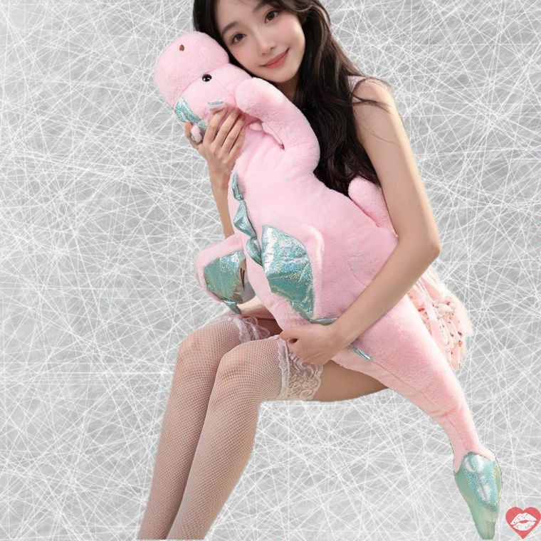 Pink Dragon Gối Dildo Máy Vô Hạn Siêu Mềm