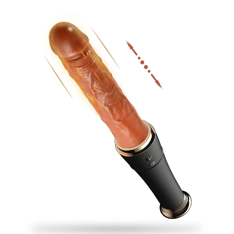 Dildo baseball rung đẩy lưỡi liếm sạc USB kín đáo