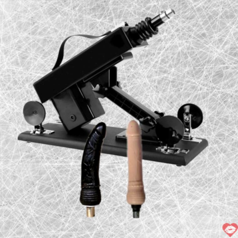 Máy Tự Động 2 Dildo Đen Trắng Thỏa Ảo Tưởng Cuồng Nhiệt