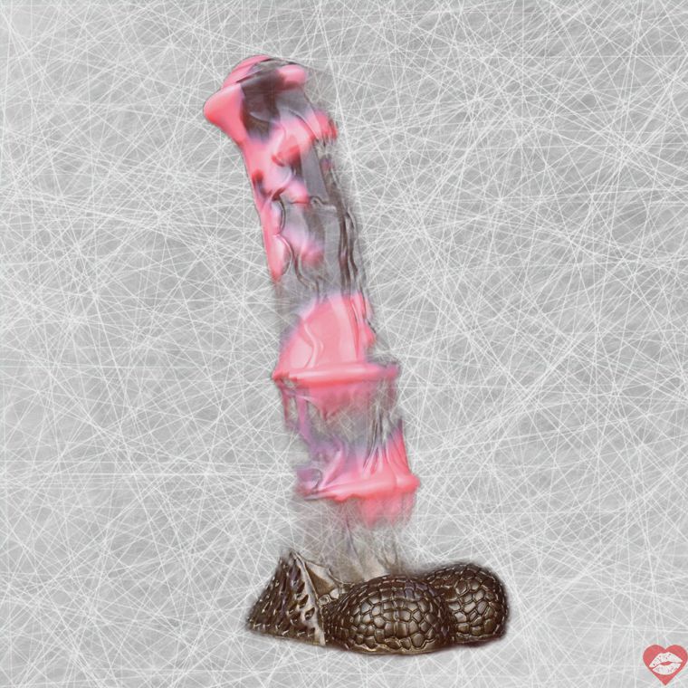 Horse Dildo 10" Silicone Gân Khủng Mãnh Liệt Fantasy