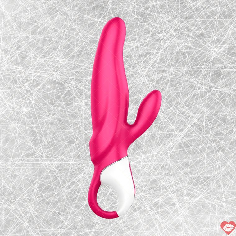 Satisfyer Mr Rabbit G-Spot Clit Siêu Mềm Mịn