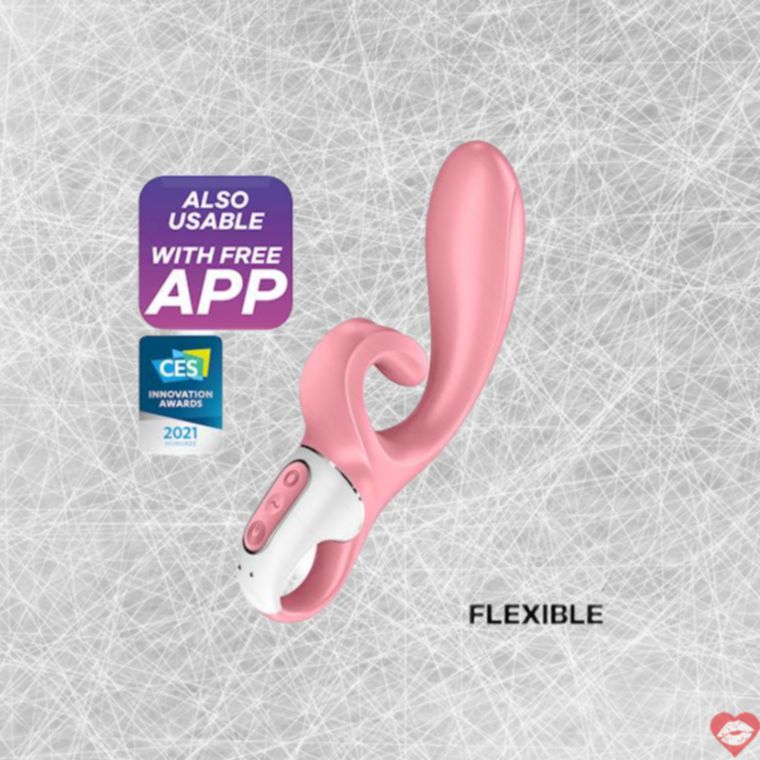 Satisfyer Hug Me Rabbit Rung App Siêu Bám