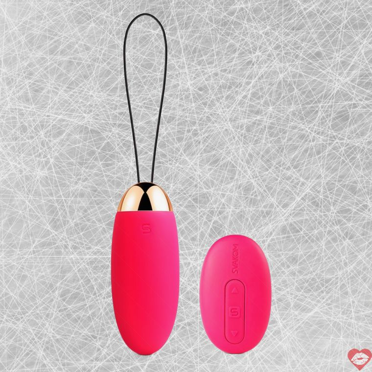 SVAKOM Elva trứng rung remote đỏ mạnh mẽ