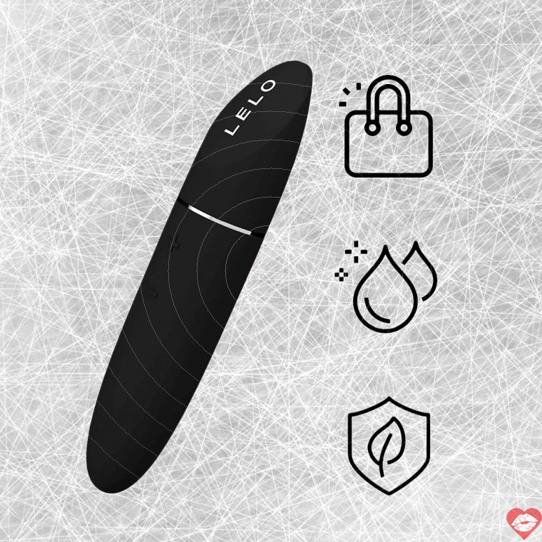 Lelo Mia 3 son môi kích thích âm vật đen, kín đáo mạnh