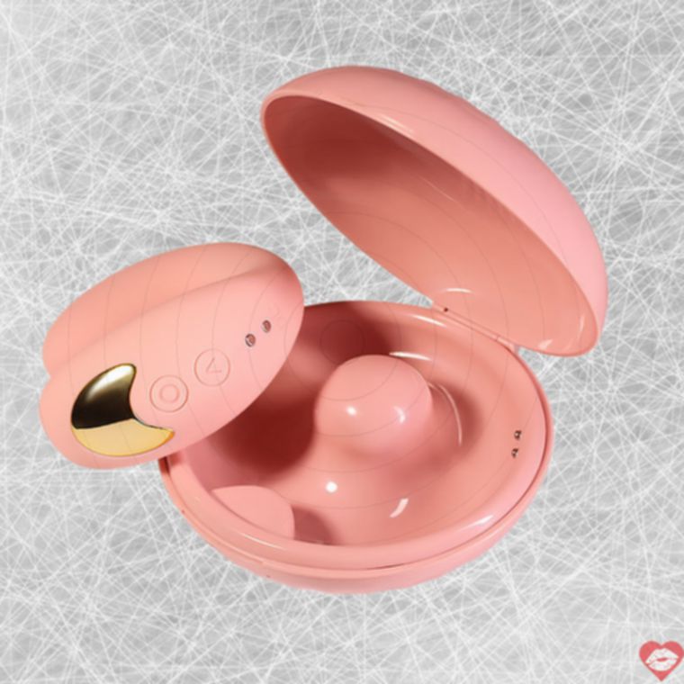 Máy Rung Hộp Phấn Hồng Xinh Dễ Giấu Thân Mật 