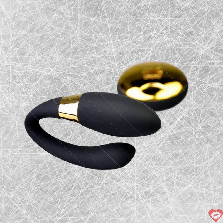 Lelo TIANI 24k Đen Điều Khiển Từ Xa Cặp Đôi Đam Mê
