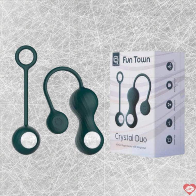 Magic Motion Crystal DUO kegel vibrator app tạ tăng co bóp