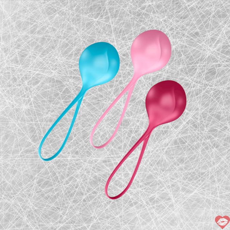 Satisfyer Kegel Balls Set Luyện Cơ Vú Vagina