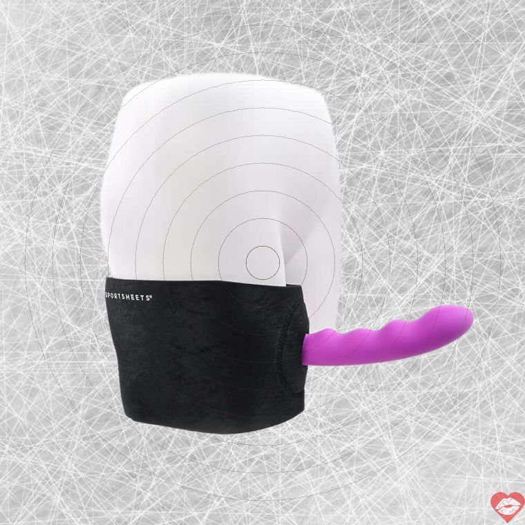 Sportsheets Thigh Strap-On Neoprene Đa Dụng Thiên Đường 