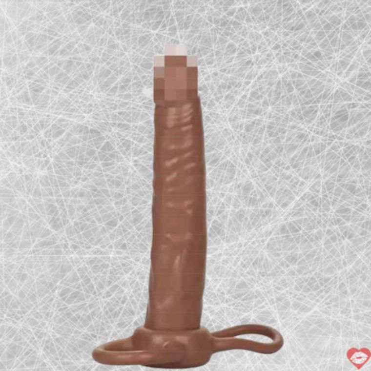 Nasada Dual Penetration Nâu TPR Khoái Kép 