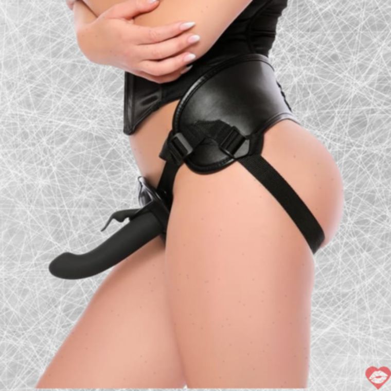 Strap-on Evolved Heavenly Đen Rung Từ Xa Mãnh Liệt 