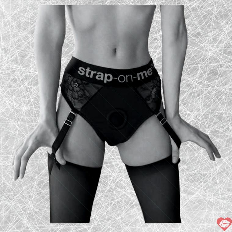 Strap-on-me Diva L Harness Đen Bí Quyết Đỉnh Cao 