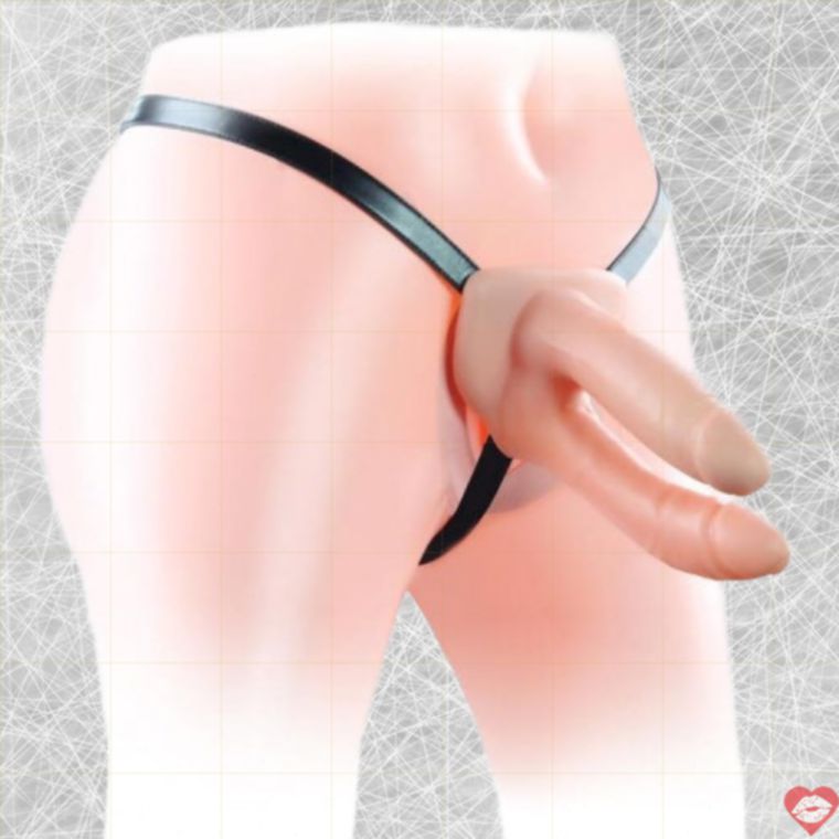 Strap On Rỗng Đầu Đôi 6" Unisex Linh Hoạt[dochoius]​