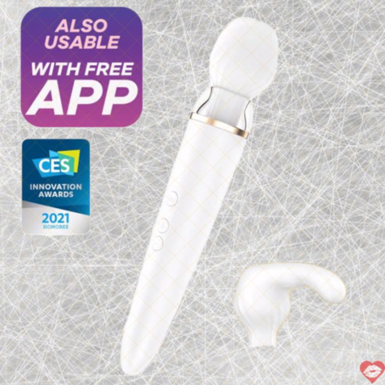 Satisfyer Double Wand-er App Control Siêu Mạnh