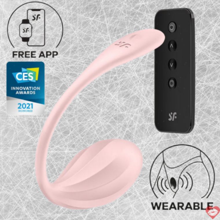 Satisfyer Ribbed Petal G-spot app rung mạnh mẽ
