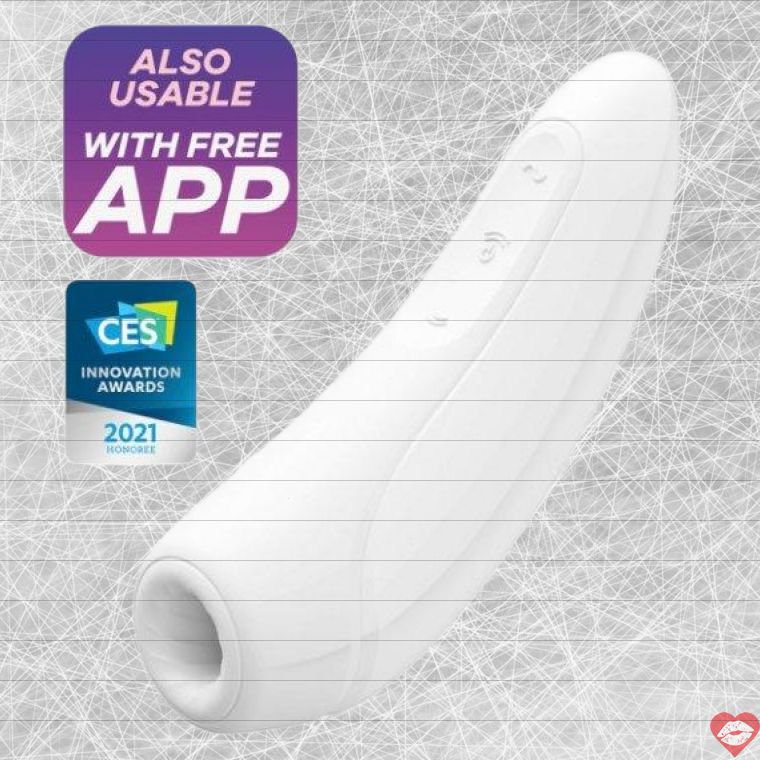 Satisfyer Curvy+ Hút Cli App Siêu Mạnh 14 Chế Độ