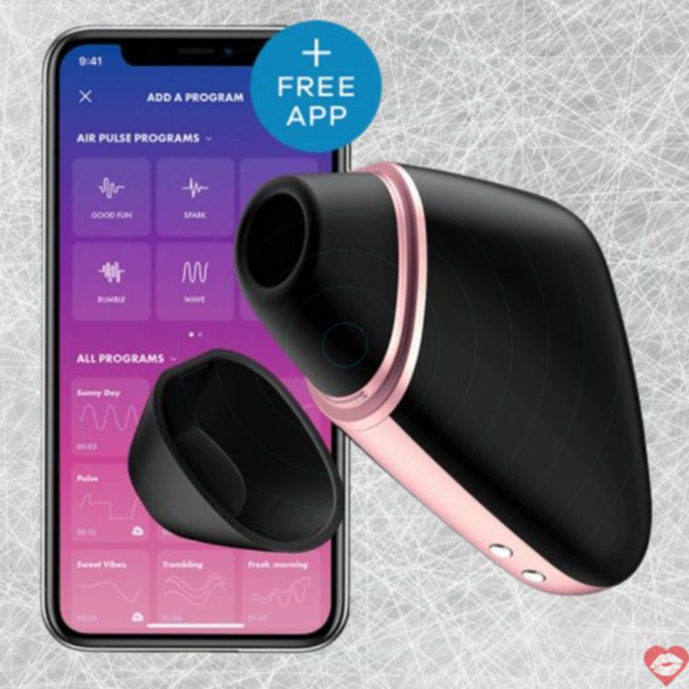 Satisfyer Love Triangle Hút Siêu Mạnh Điều Khiển