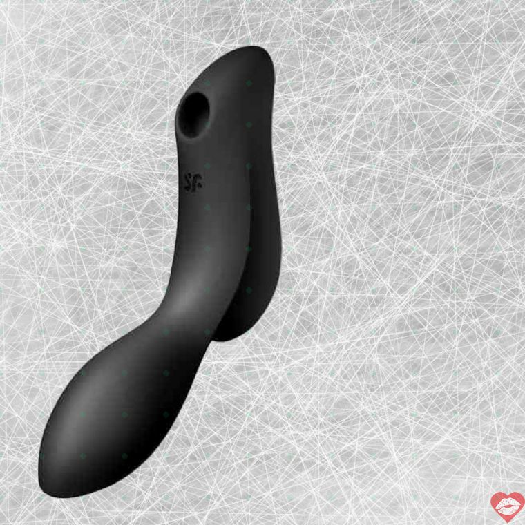 Satisfyer Curvy Trinity 2 Hút G-Spot Đen Đa Năng