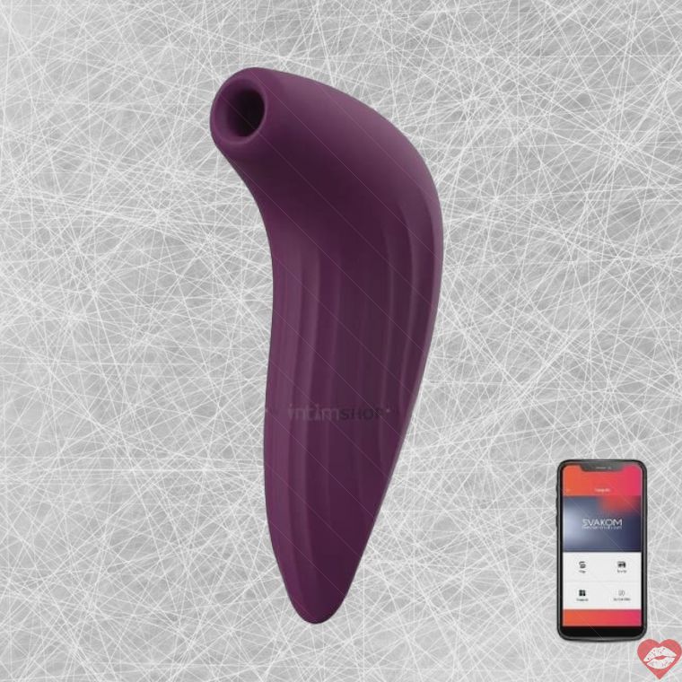 Svakom Pulse Union app hút clit tím 12cm