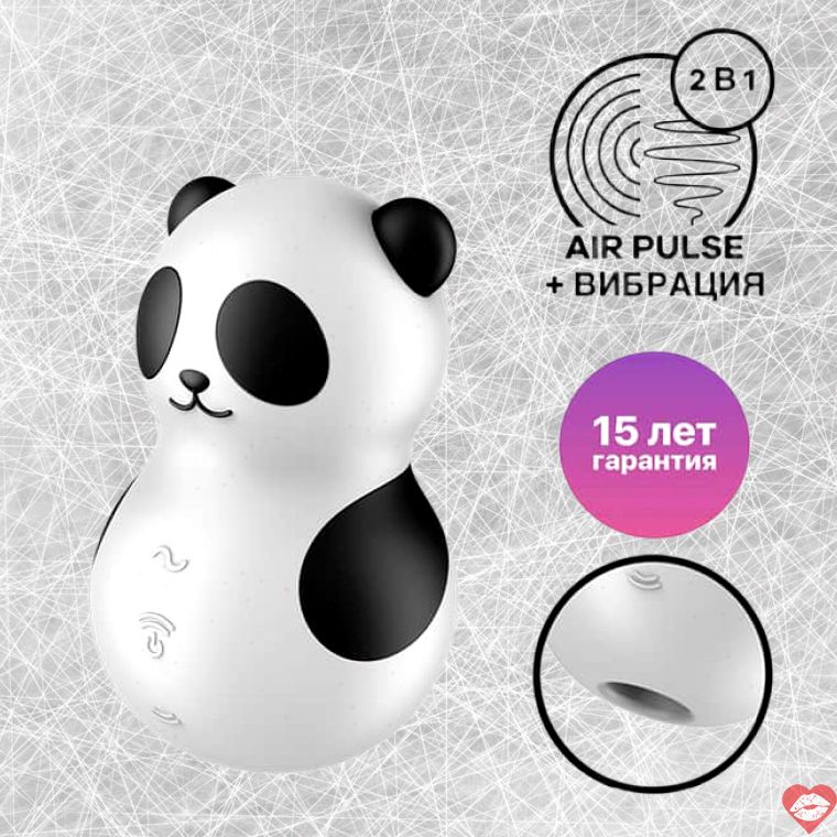 Satisfyer Pocket Panda Hút Âm Dao Động Cực Sướng