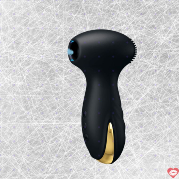 PrettyLove Hammer Clit Sucker Black Siêu Mạnh