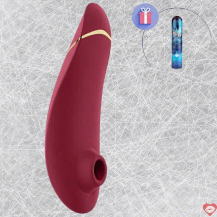 Womanizer Premium 2 Vacuum Clit Bor Đỏ Orgasm 16cm