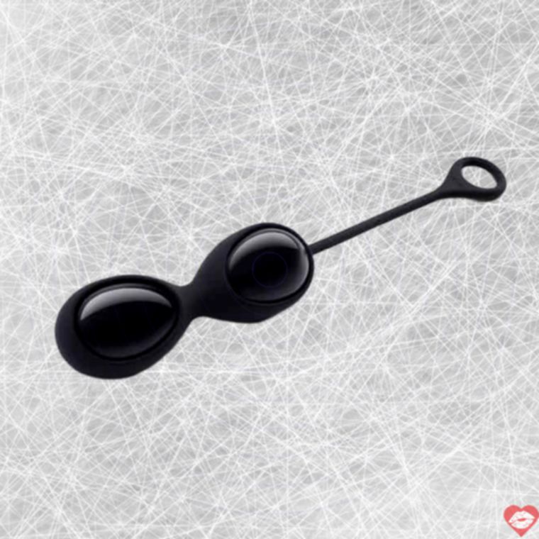 Le Wand Yoni Eggs obsidian đen siết âm đạo