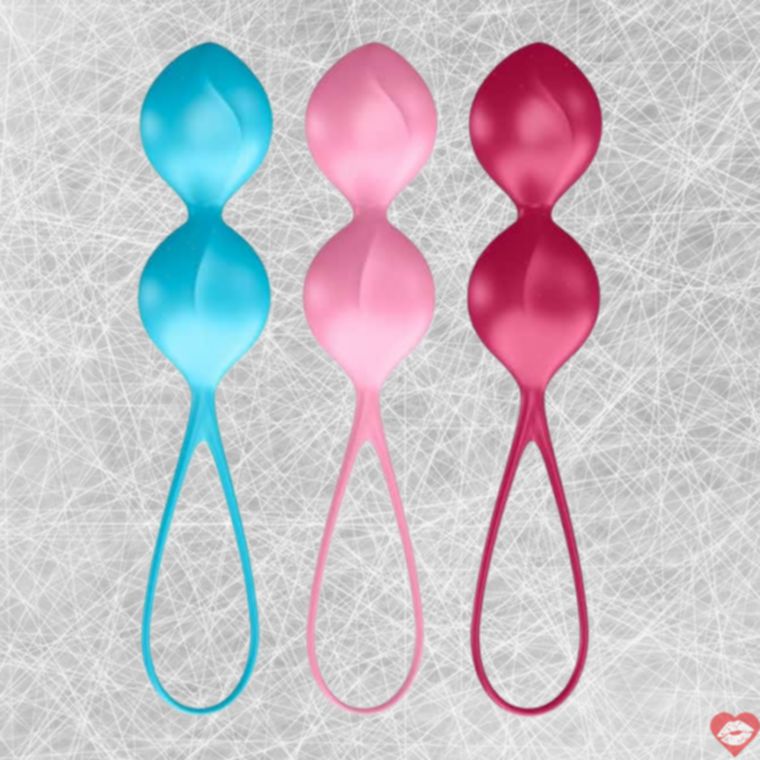 Satisfyer V Balls Vaginal 3.4cm Set Đa Màu Kegel