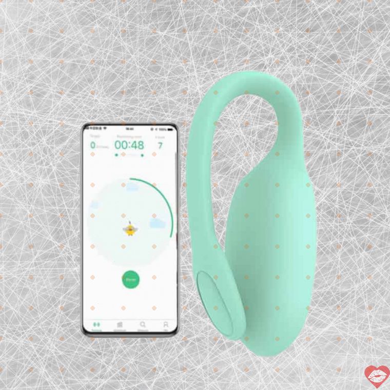 Magic Motion Kegel - Trứng Rung Kegel Xanh Ngọc App Điều Khiển