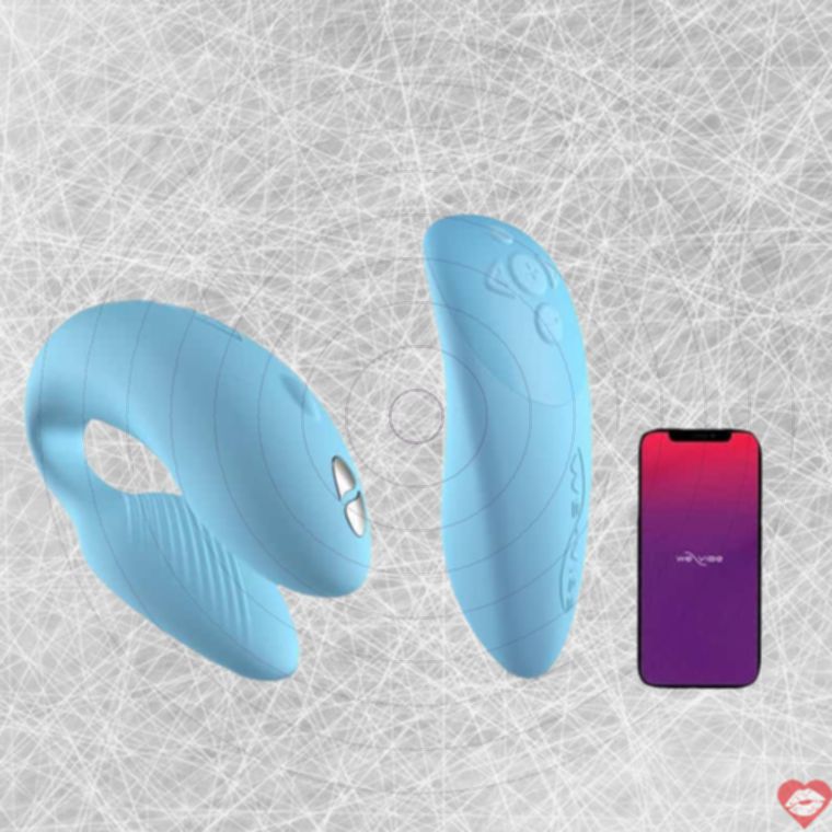 We-Vibe Chorus Cặp Đôi Xanh App Rung