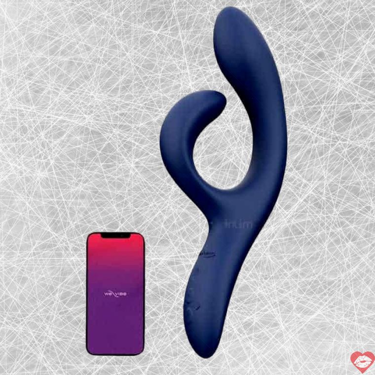 We-Vibe Nova 2 Thỏ Rung Xanh Đậm 21cm App Điều Khiển