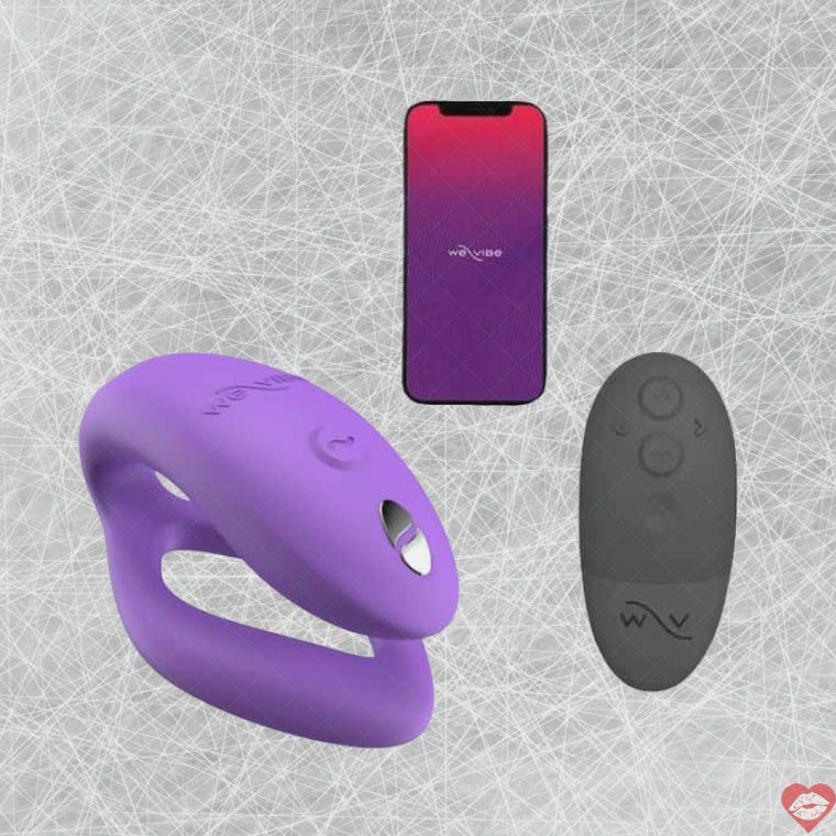 We-Vibe Sync O Couples Vibe Tím Remote APP Siêu Rung